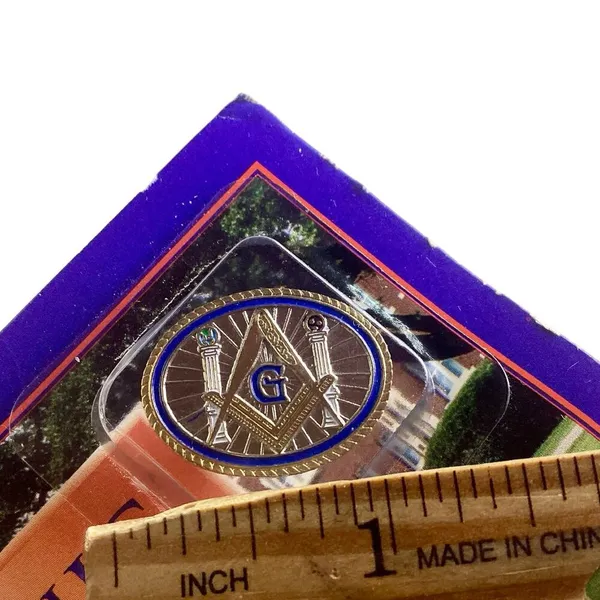 Masonic Home And School Of Texas Pin On Card - Image 3