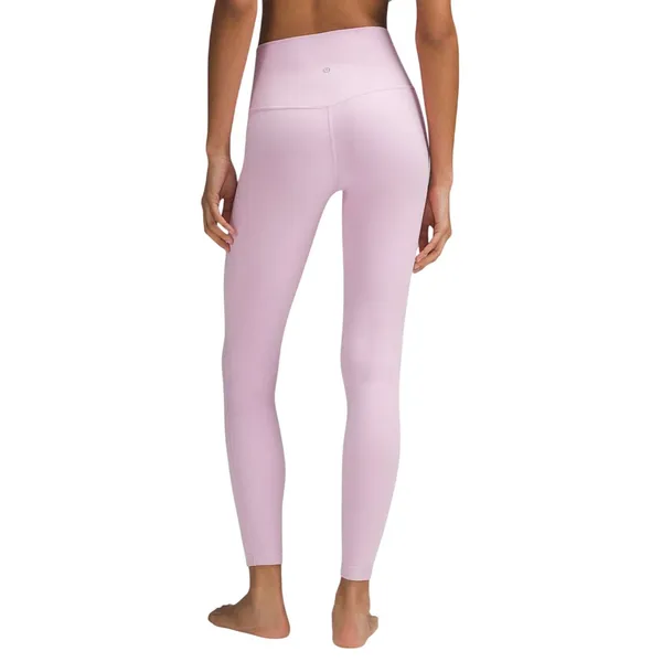 Lululemon Women's Align High Rise Pant 28" Pink Yoga Leggings LW5ECIS Size 8 - Image 2