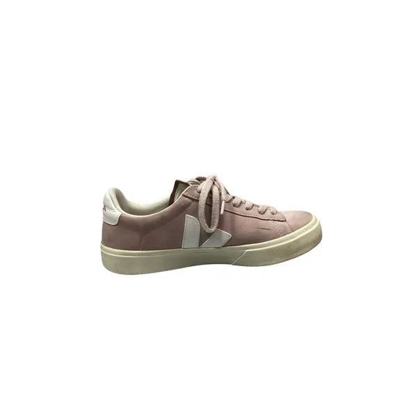 Veja‎ Campo Sneakers Womens Size 7 "Babe White" Nubuck Leather Low Top Lace Up - Image 9