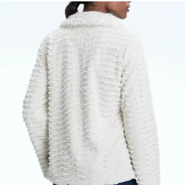 Patagonia Pelage Fleece Jacket Cream Size Medium - Image 2