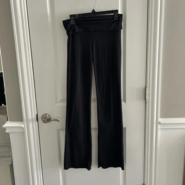 Skims Cotton Jersey Foldover Pant - Image 2