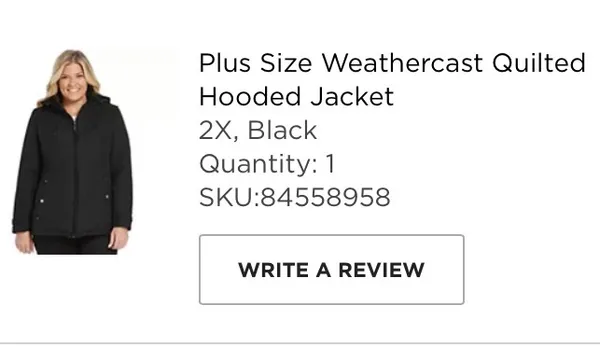 Weatherproof Black Quilted Hooded Jacket - Image 6