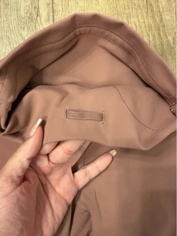 Lululemon Wunder Train High Rise 6” Brown Size 4 - Image 2
