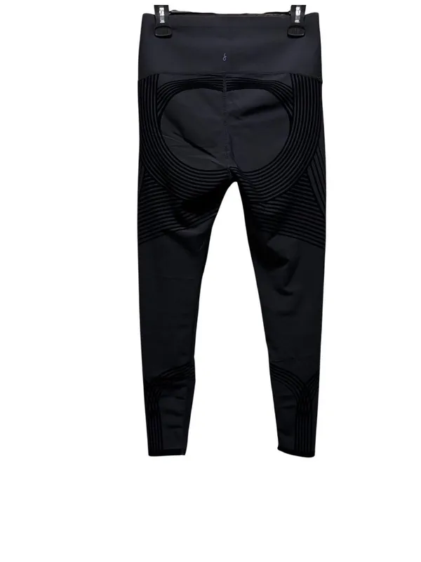 Fanka Body Sculpt High-Waisted Reversible Black Leggings Size M - Image 3