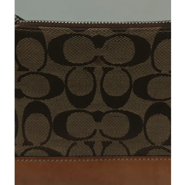 Vintage tan Coach demi mini canvas leather #6094 - Image 9
