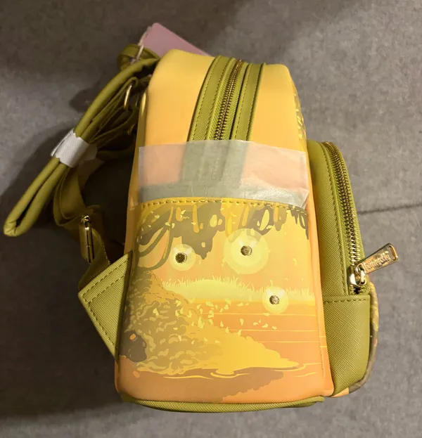 Loungefly The Princess & The Frog Princess Tiana Golden Mini Backpack and Wallet - Image 4