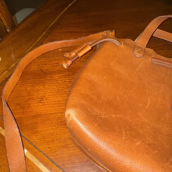 MADEWELL Leather mini crossbody/ Bucket bag - Image 8