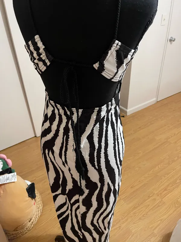 Print maxi dress Multiple - Image 5