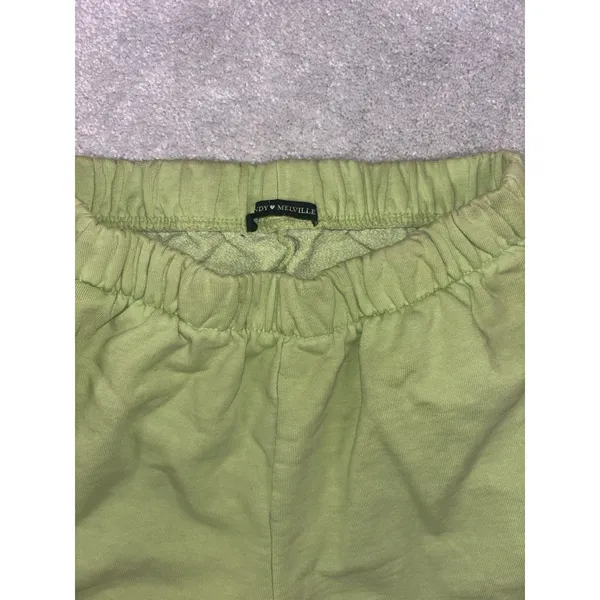 Brandy Melville Pistachio Green Women's Jogger‎ Sweatpants One Size. - Image 6