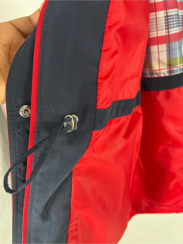 Nautica‎ Red Hooded Water-Resistant Trench Jacket - Image 7