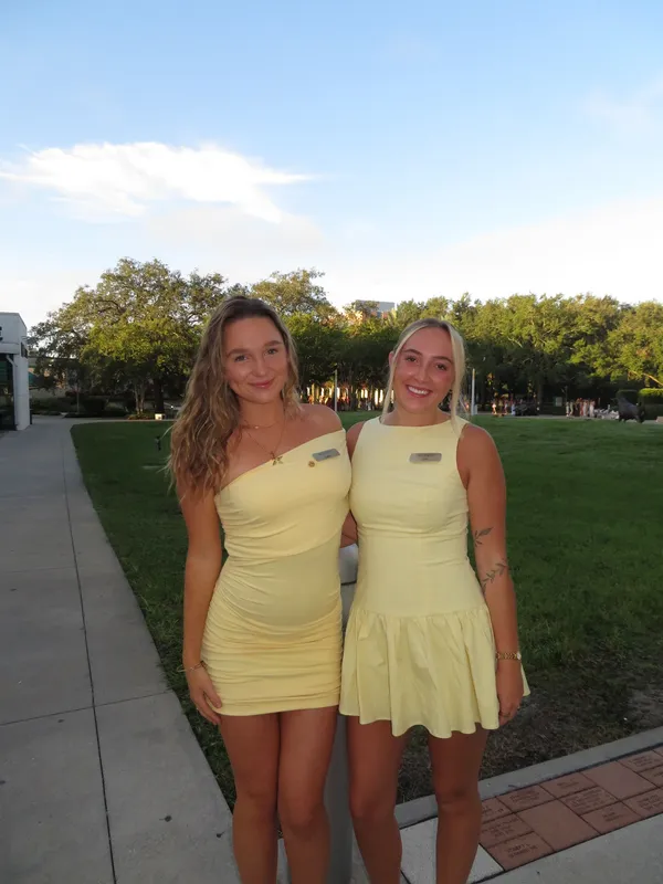 Boutique one shoulder Yellow Dress - Image 4