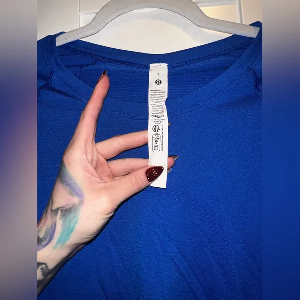 Lululemon Swiftly Tech Long Sleeve Shirt 2.0 Symphony Blue / Symphony Blue $78 - Image 8