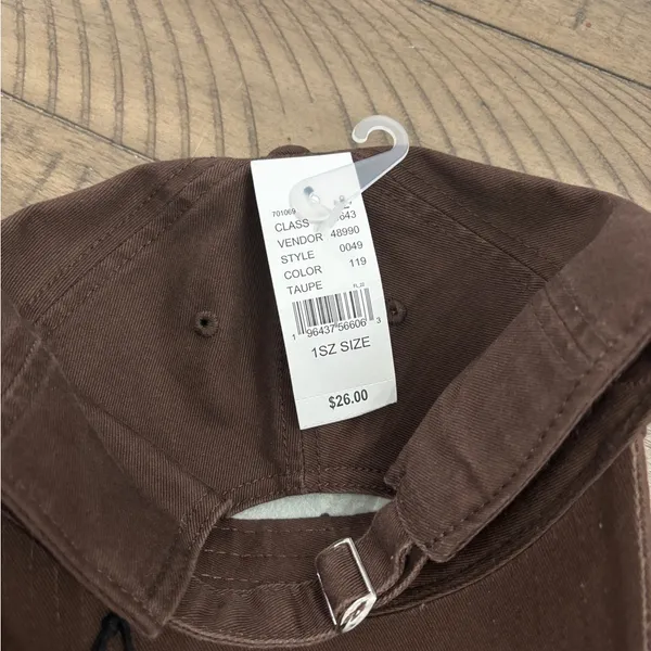 Playboy Taupe Casual Cap - Image 3