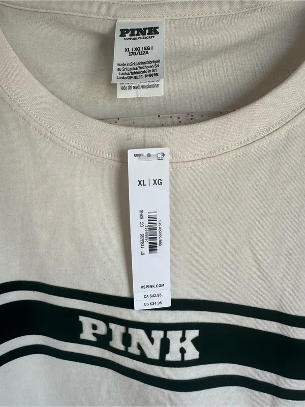 346. pink vs xl tshirt nwt - Image 2