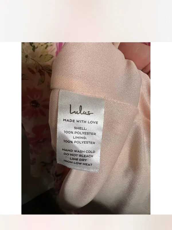 Lulus Watch Me Grow Pink Floral Cold Shoulder Hi-Low Ruffle Hem Midi Maxi Dress - Image 7