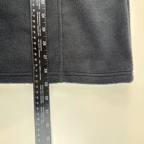 Columbia Women's Fleece Pullover Sweater Size 2X Solid Black Soft Comfy & Warm - Image 11