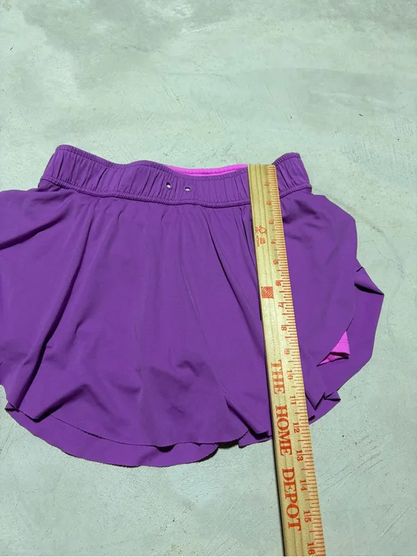 Free people FP movement Purple Active Skort link XS - Image 2