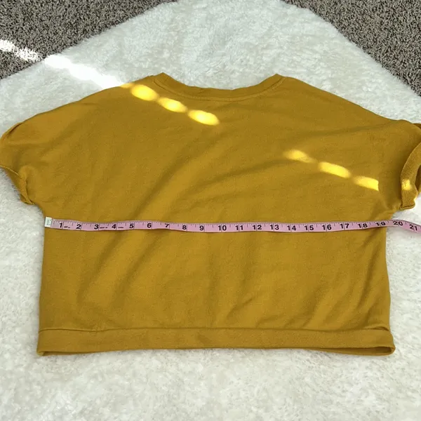 Fabletics‎ women’s large Cassie short sleeve sweatshirt - Image 4