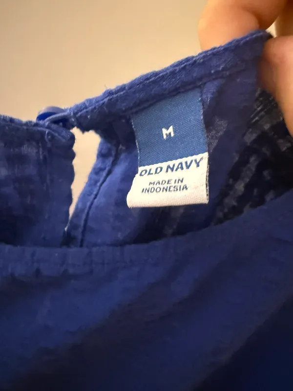 Old Navy Blue Midi Dress - Image 3