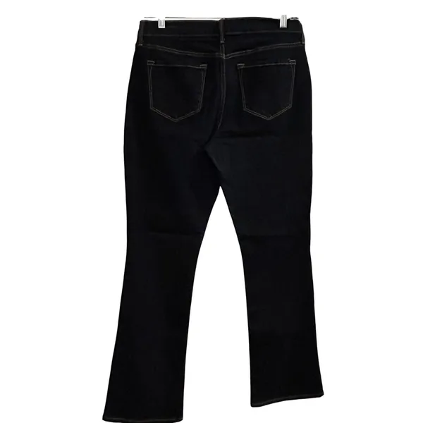 Old Navy Curvy Profile Mid Rise Bootcut Dark‎ Wash Denim Jeans Size 10 Regular - Image 2