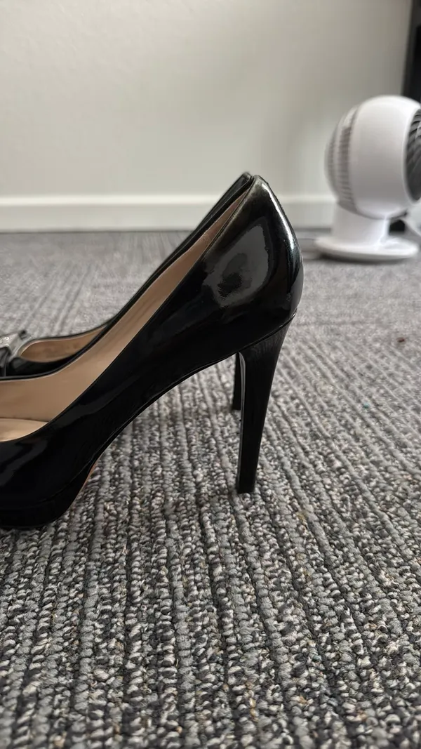 Vintage Coach Heels Black - Image 4