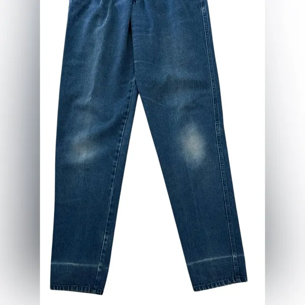 Rockies Vintage Western High Waist Bareback Pleated Denim Jeans 9/10 (26 x 34.5) - Image 5