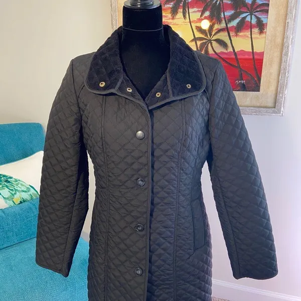 EUC Gallery Coat, Size Sm, Black - Image 2