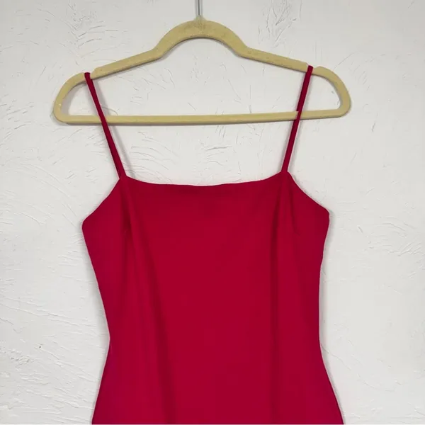 Lulus Fuchsia Pink Bodycon Mini Dress Womens M Barbie Sleeveless Cocktail - Image 3