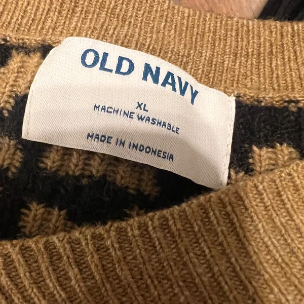 Old Navy NWT Animal Print Long Sleeve Sweater Dress - Image 7