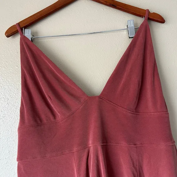 Free People Never Let You Go Boho Tie Back Tank in Rust Size Large - Image 8