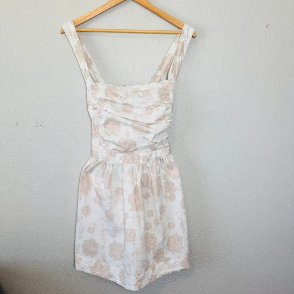 Free People Meet Me In Maui Printed Mini Dress NWT‎ Size Large - Image 7