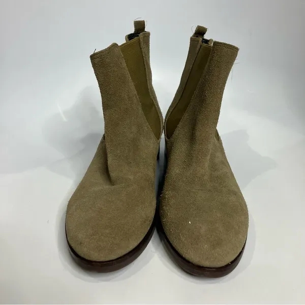 Marc Joseph New York Union tan suede ankle boots‎ pull on women’s size 7 casual - Image 2