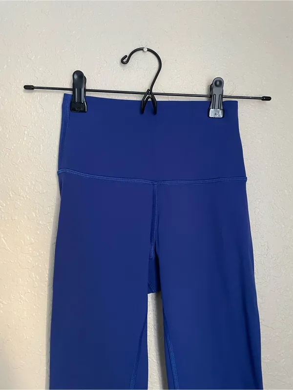 Lululemon Wunder Under Legging Tights Size 2 Blue LW5CQDS - Image 7