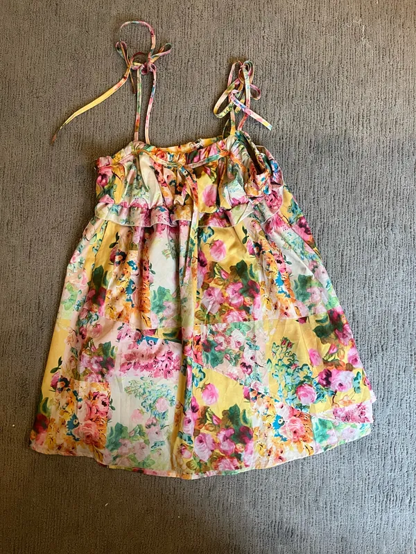 Mini dress Yellow - Image 2