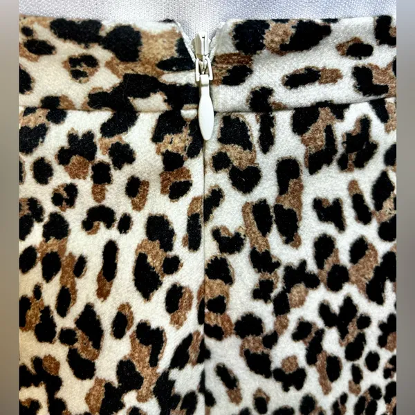 NWT TUCKERNUCK Murphy Leopard A-Line Mini Skirt XS Preppy Chic Womens XS 💛 - Image 9