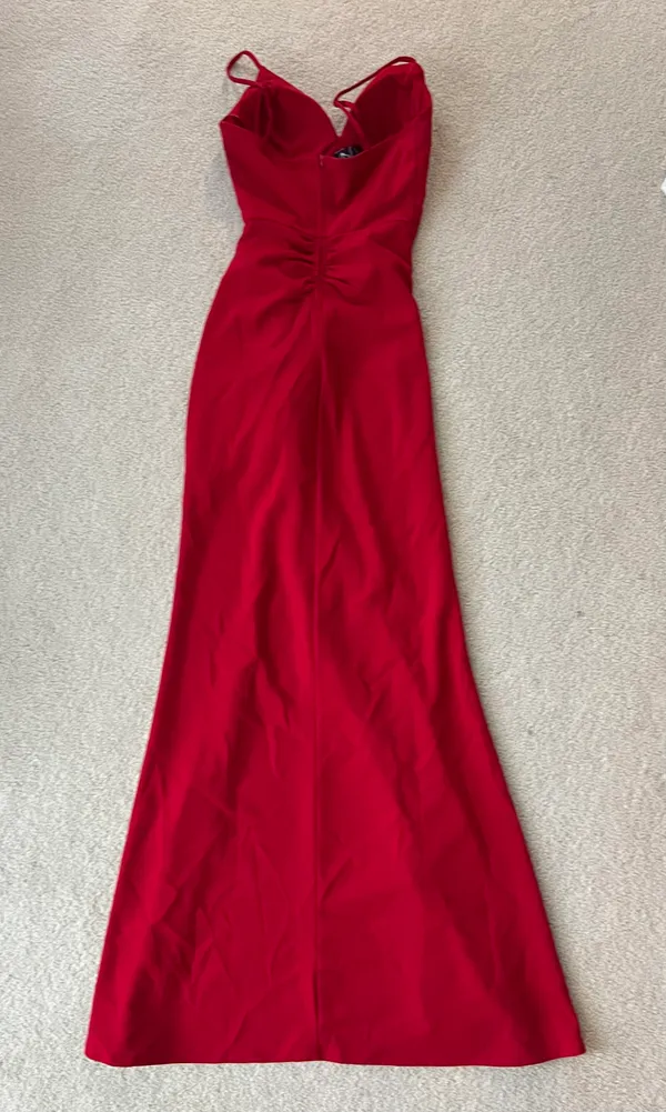 Windsor Red Formal Dress - Image 2