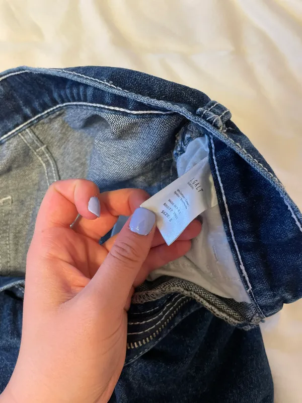 Denim Cargo Pants - Image 3