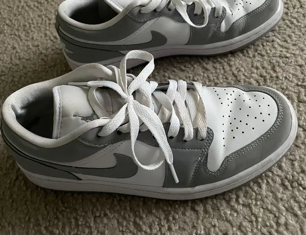 Nike Air Jordan 1 Wolf Gray - Image 5