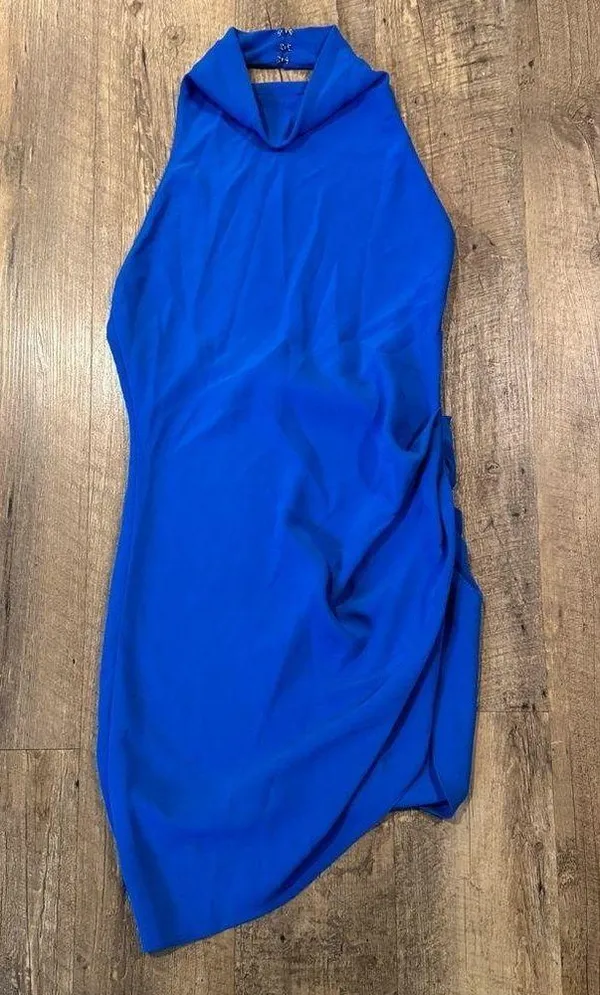 Amanda Uprichard Royal Blue Samba Dress - Image 2