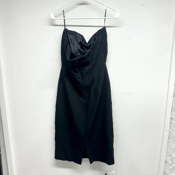 Anthropologie Black Halo‎ Eve Strapless Cutout Mini Dress 10 - Image 5