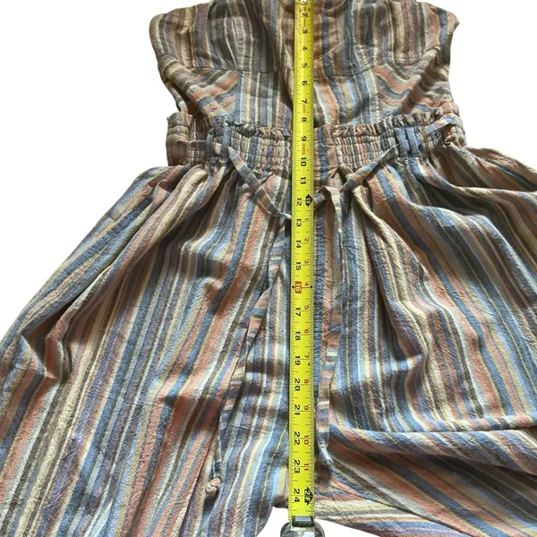 Free people roaming shores strapless cotton romper size small one piece - Image 7