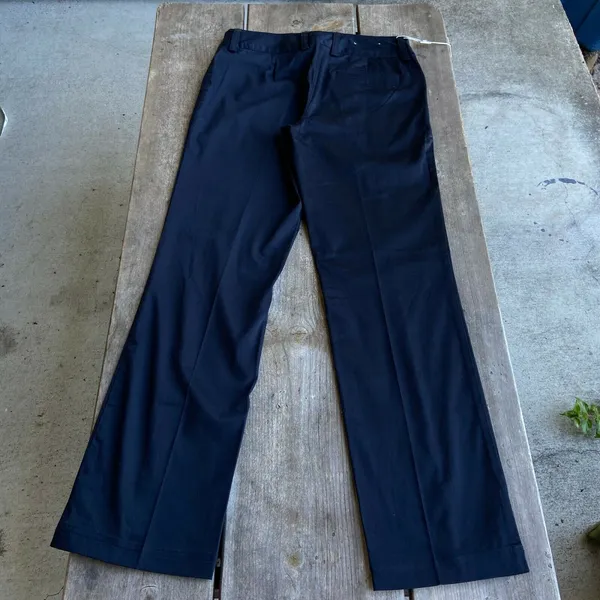 Greg Norman Womens Pants Size 4 Navy‎ Blue Basic Slacks Solid NEW - Image 7