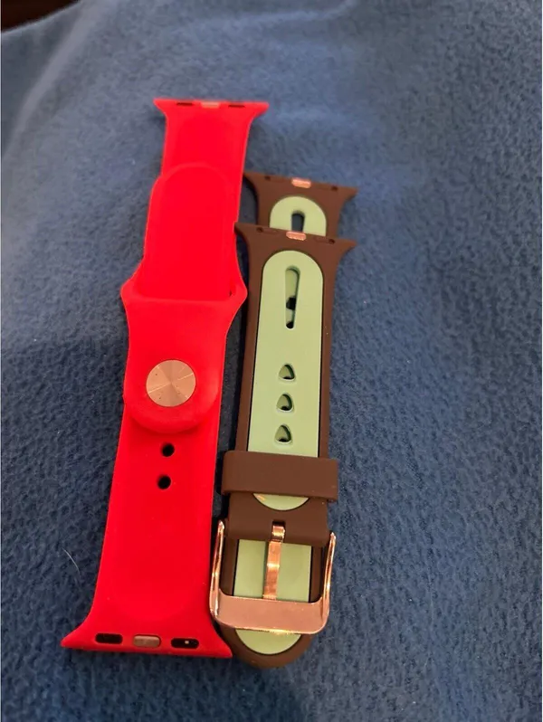 C423 silicone watch replacement strap band 38/40/41mm - Image 2