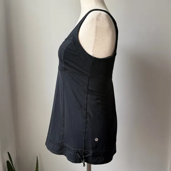 lululemon athletica Black Twist-Back Tank - Image 2