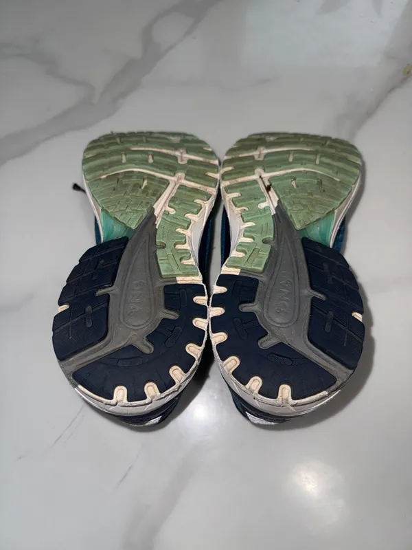 Brooks Teal and Navy Women's Running Shoes - Image 6