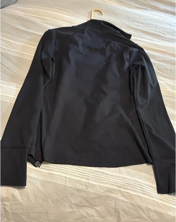 All in Motion Black Jacket Zip-Up Athletic - Image 2