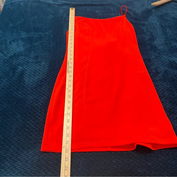 Olia Red Spaghetti Strap Mini Party Dress NWT Size‎ XL - Image 11