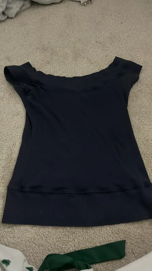 Navy Blue Shirt Brandy Melville - Image 3