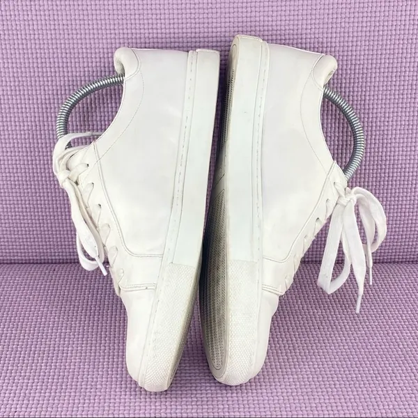 G.H. Bass & Co. Siri Floral Embroidered Lace Up Sneaker White 9‎ - Image 5