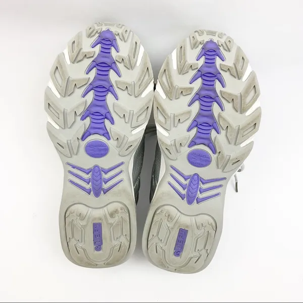 G-Defy Gravity Defyer Athletic Running Walking Shoes Sneakers: Grey/Purple/White - Image 11